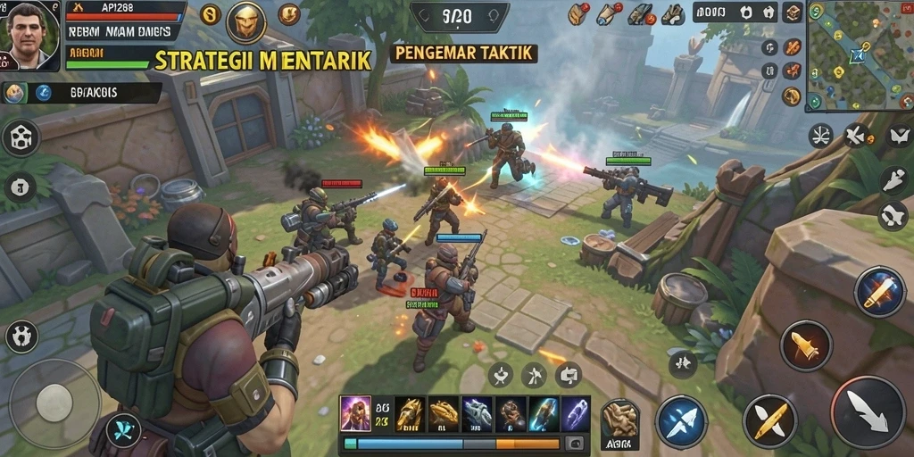 Gameplay menegangkan dengan strategi mendalam di API288.