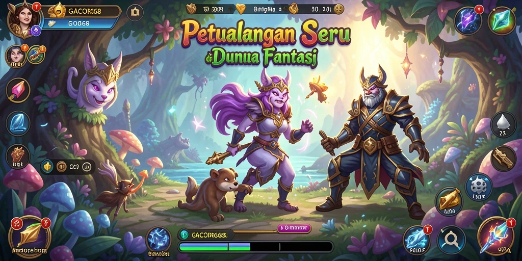 Tampilan gameplay seru dari GACOR668 dengan petualangan yang mendebarkan.