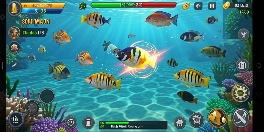Gameplay seru menangkap ikan di HO3.