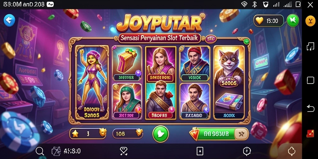 Tampilan gameplay slot yang menawan di JOYPUTAR.