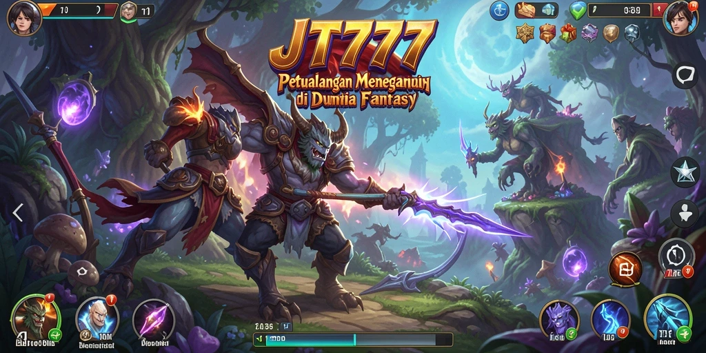 Screenshot gameplay JT777 yang menunjukkan aksi seru dalam petualangan.