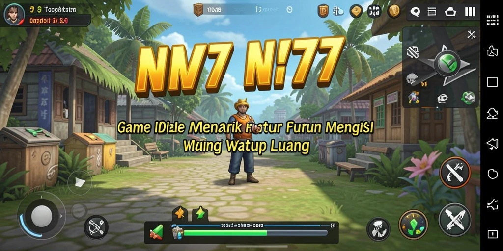 Tampilan gameplay NV77 yang imersif dan menarik.