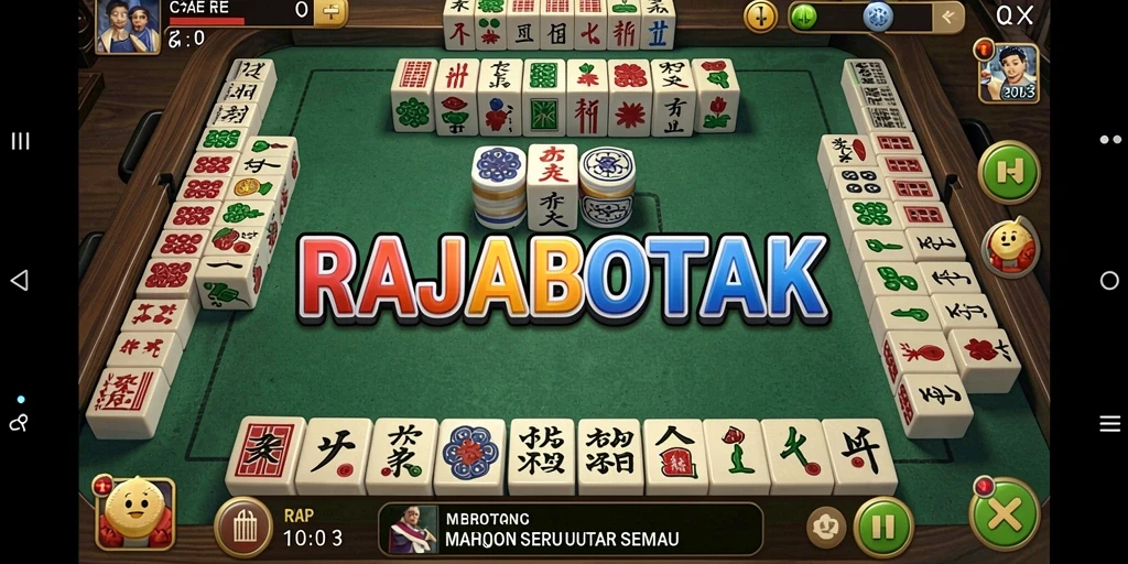 Tampilan gameplay RAJABOTAK yang menarik dan menantang.