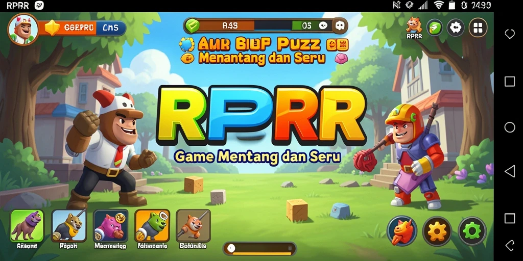 Tampilan gameplay RPRR yang mengasyikkan dan penuh tantangan.