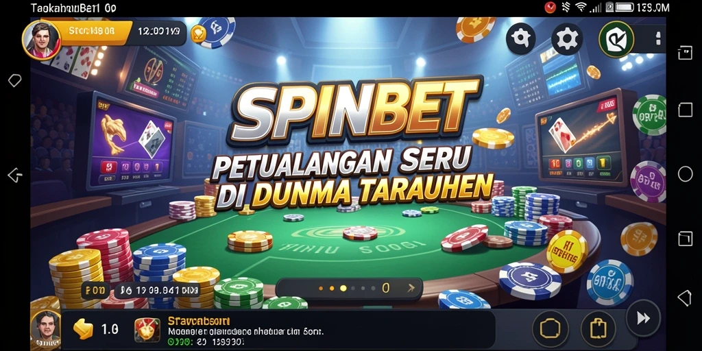 Tampilan gameplay SPINBET yang menegangkan dan menarik.
