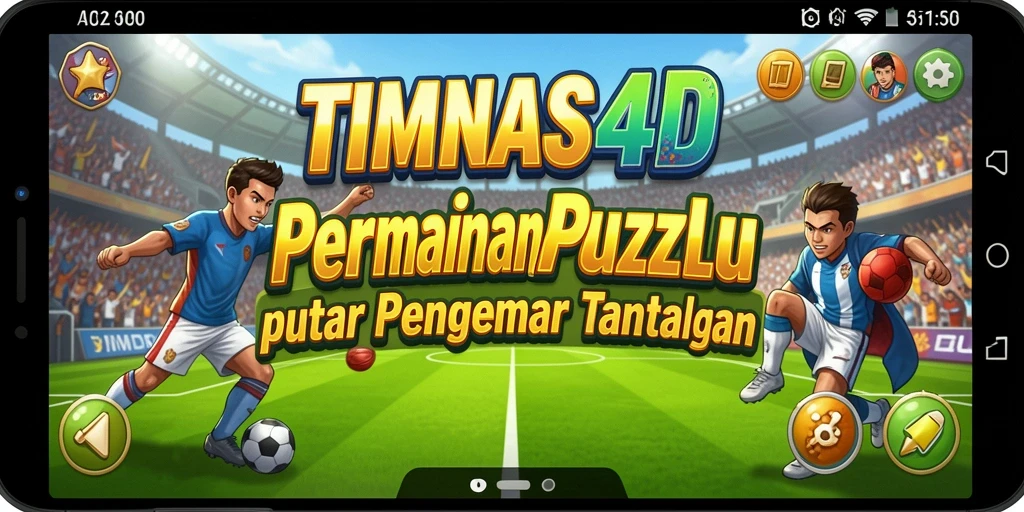 Tampilan gameplay menantang dari TIMNAS4D dengan teka-teki yang menarik.