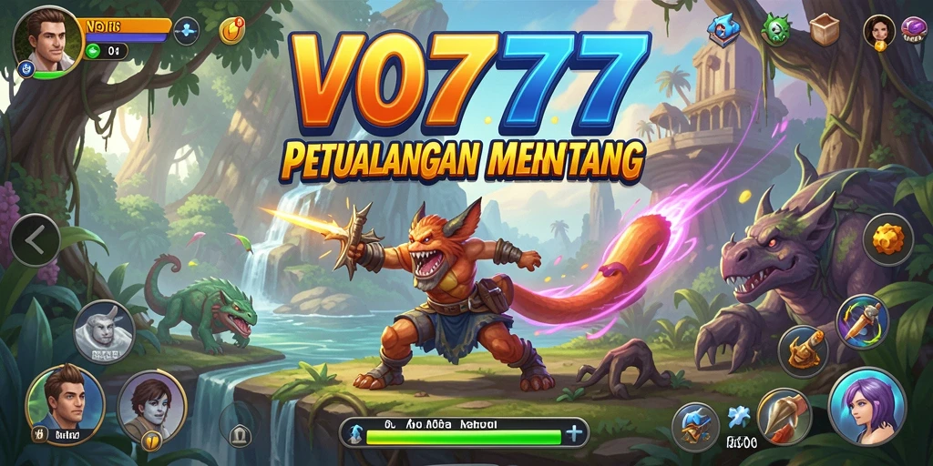 Tampilan gameplay VO777 saat menjelajahi dunia fantastis.